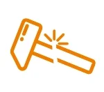 metal casing, durability