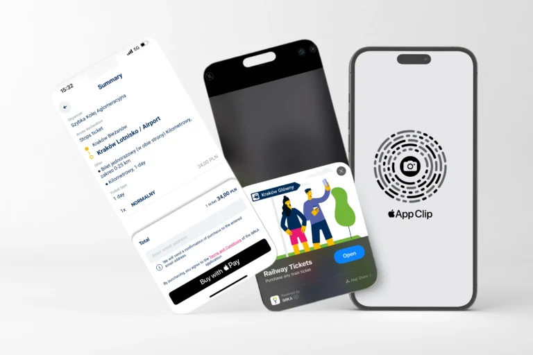AppClips screens