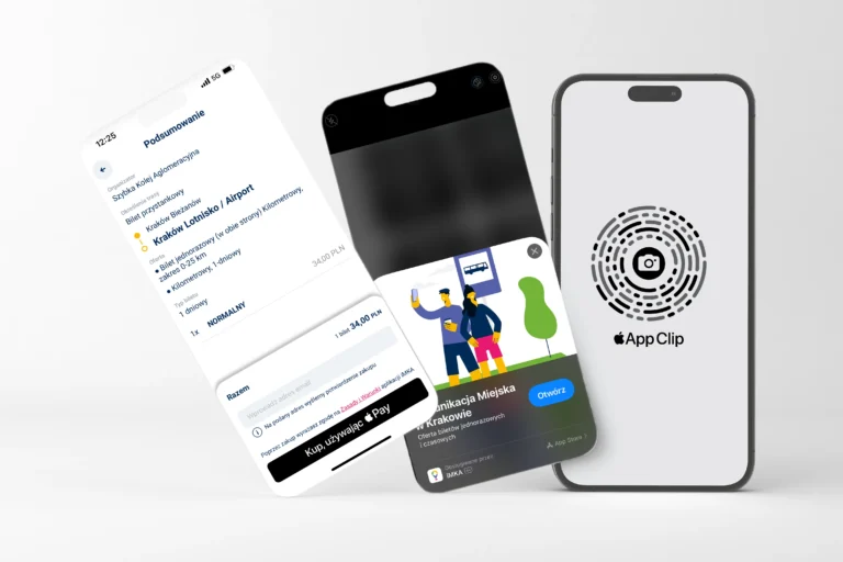 AppClips ekrany